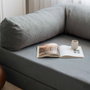 Atelier Del Sofa Nook Sofá-Cama de 3 Plazas Antracita